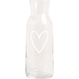 Eulenschnitt Carafe "Heart"