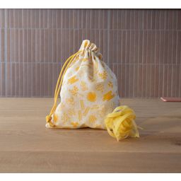 Pebbly Sac en Coton M - Jaune - 1 pcs