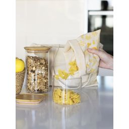 Pebbly Sac en Coton M - Jaune - 1 pcs