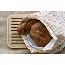 Pebbly Cotton Bread Bag XL Brown - 1 item