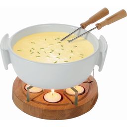 Boska Fondue med Levande Ljus Twinkle