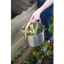 Pebbly Compost Bin - Edelstahl