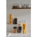 Pebbly Storage Container with Glass Lid, Square - 500 ml