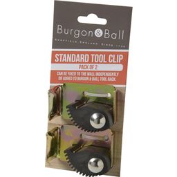 Burgon & Ball Standard Tool Clips - Ø 3.2cm, Set of 2