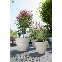 elho vibia campana round 40 cm - Silk White