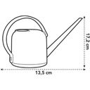 elho b.for soft watering can 1,7 L - bianco