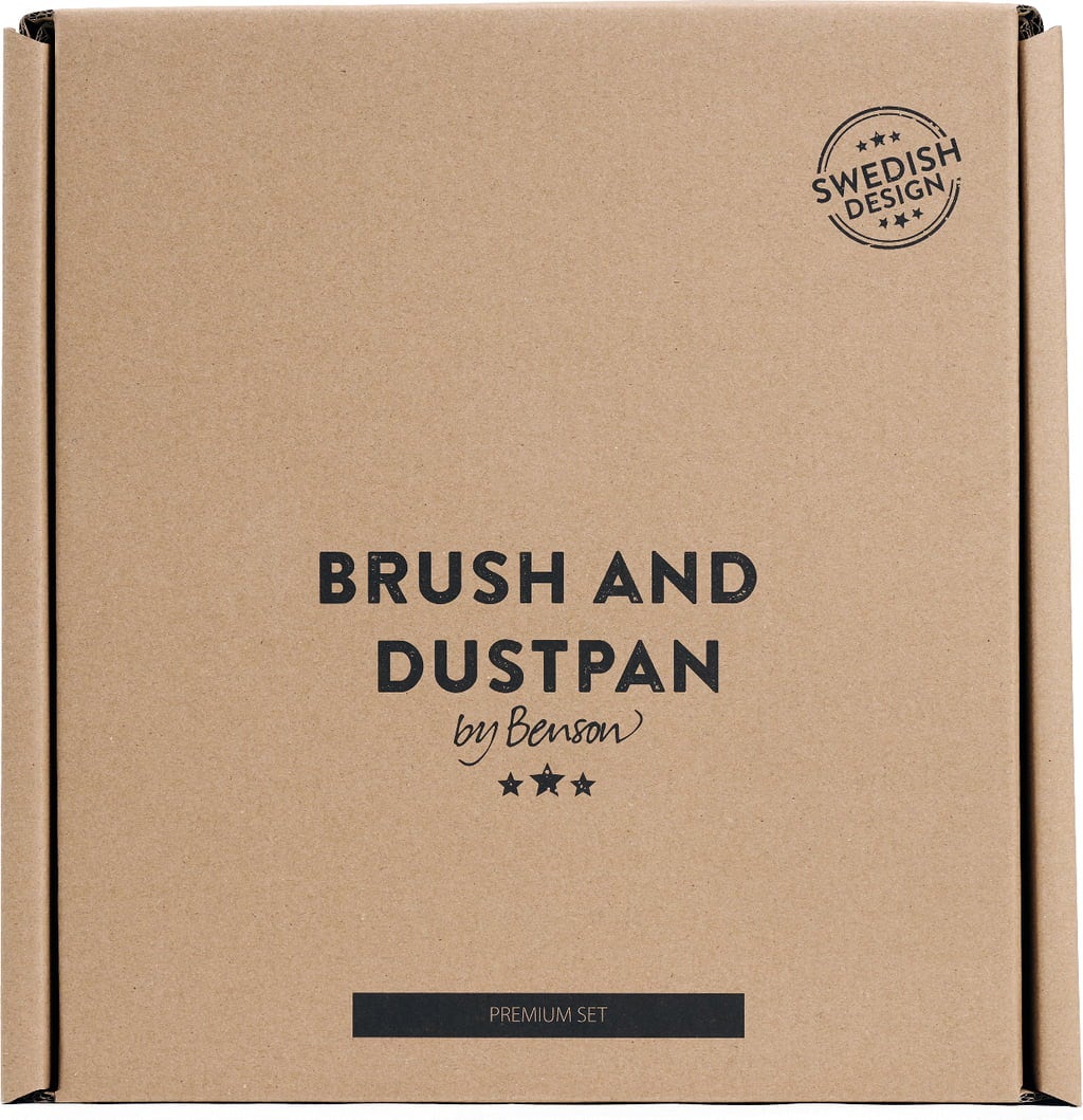 by Benson Premium Brush & Dustpan Set 