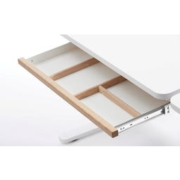 STUDY - Tiroir en Métal avec Placage en Bois pour Bureau MOBY - 1 pcs