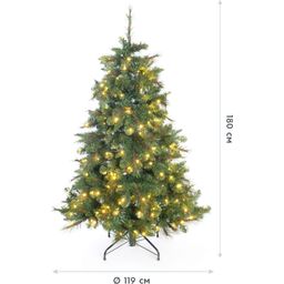 Evergreen Mesa Fichte inkl. Lichterkette 180 cm - 1 Stk