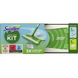 Swiffer Wet + Dry Kit za brisanje tal - 1 kos