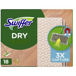 Swiffer Legno e Parquet Dry Ricarica - 18 pz.