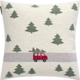 David Fussenegger Silvretta "Car with tree" Cushion Cover