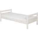 Flexa CLASSIC Säng med Ribbotten 90x190 cm - Vit glaserad