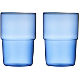 Lyngby Glas Bicchiere Torino 40 cl - 2 Pezzi - Blu