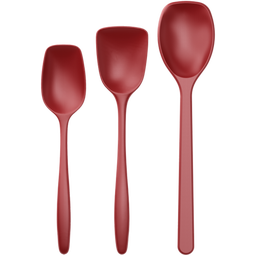 NEW Set di Cucchiai da Cucina Classic - 3 Pezzi - Red