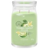 Signature Jar Vanilla Lime Scented Candle