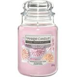 Sugared Blossom Home Inspiration Candle in Jar