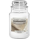 Home Inspiration Bougie en Jarre Lin Blanc & Dentelle, Large