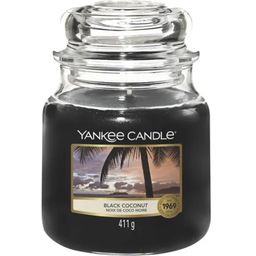 Black Coconut Candle in a Jar - Medium