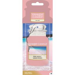 Yankee Candle Car Jar Paper Pink Sands