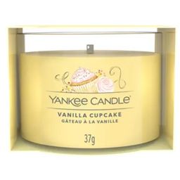 Vanilla Cupcake Glass Votive Candle 