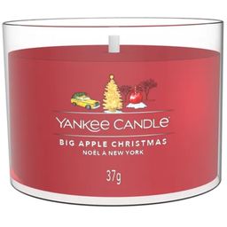 Big Apple Christmas Glass Votive Candle 