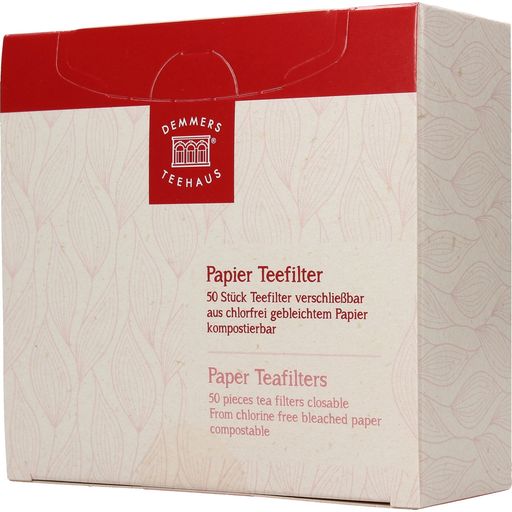 Demmers Teehaus Paper Teafilters - 1 Pacchetto