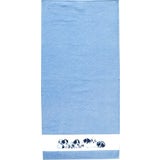 Framsohn "Dogs" Shower Towel with Printed Border 