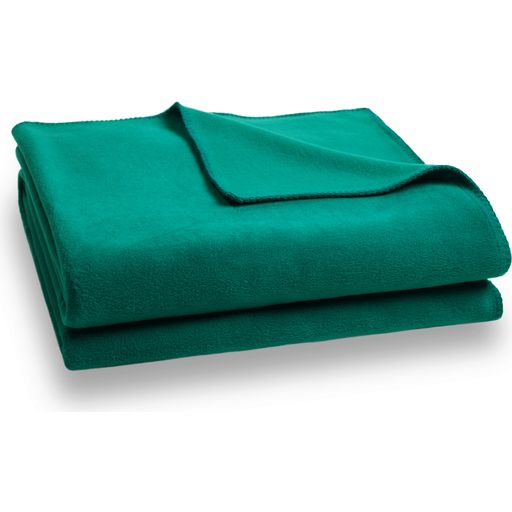 Zoeppritz Soft-Fleece Blanket in Dark-Turquoise