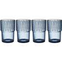Bitz Caféglas Kusintha 4er Set - Blau