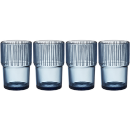 Bitz Caféglas Kusintha 4er Set - Blau