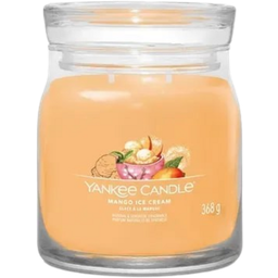 Yankee Candle Duftkerze Signature Jar Mango Ice Cream - Medium