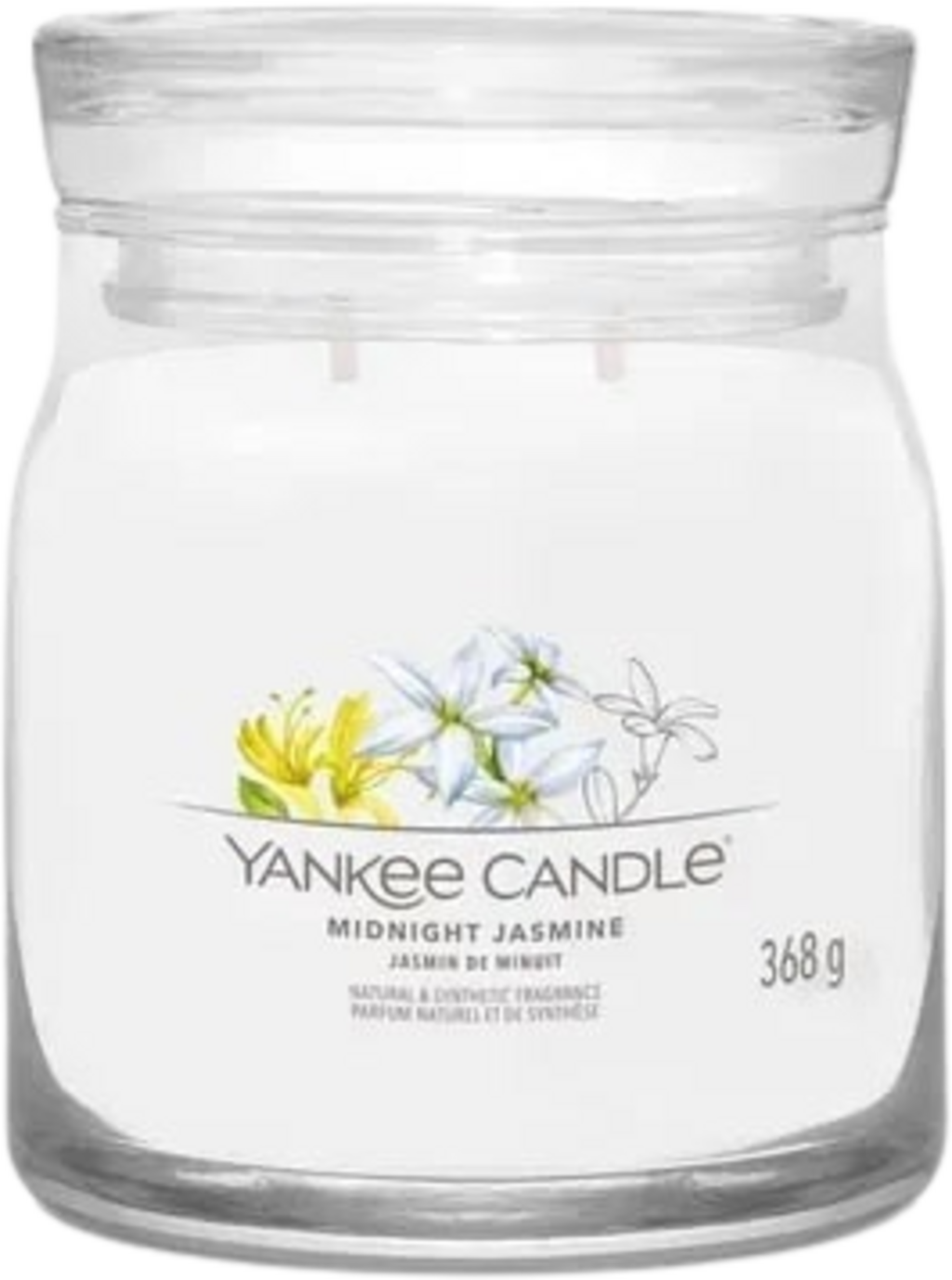 Signature Jar Midnight Jasmine Scented Candle  - Medium
