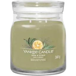 Yankee Candle Duftkerze Signature Jar Sage & Citrus - Medium