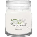Signature Jar White Gardenia Scented Candle 