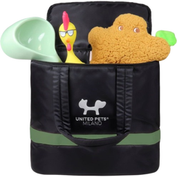 United Pets ECO Travel Bag - black/green