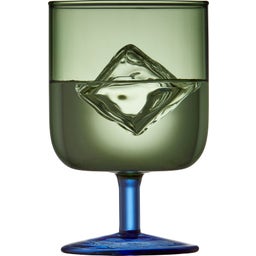 Lyngby Torino Wine Glass 30 cl, 2 pieces - Green/Blue