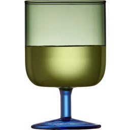 Lyngby Torino Wine Glass 30 cl, 2 pieces - Green/Blue