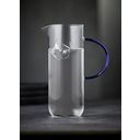 Lyngby Glas Caraffa Torino 1,1 L - Trasparente/Blu