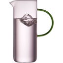Lyngby Glaskanne Torino 1,1 Liter - Pink/Grün