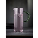 Lyngby Glaskanne Torino 1,1 Liter - Pink/Grün
