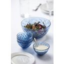 Lyngby Glas Ciotola Sorrento 12 cm - 4 Pezzi - Blu