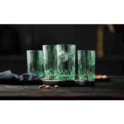 Lyngby Sorrento Highball 38 cl, 4 pieces - Green