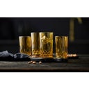 Lyngby Sorrento Highball 38 cl, 4 pieces - Amber