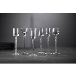 Lyngby Schnappsglas Rom 18 cm 6 Stück Klar - 1 Set