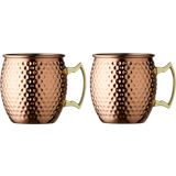 Tazza per Moscow Mule in Rame Martellato 55 cl - 2 Pezzi