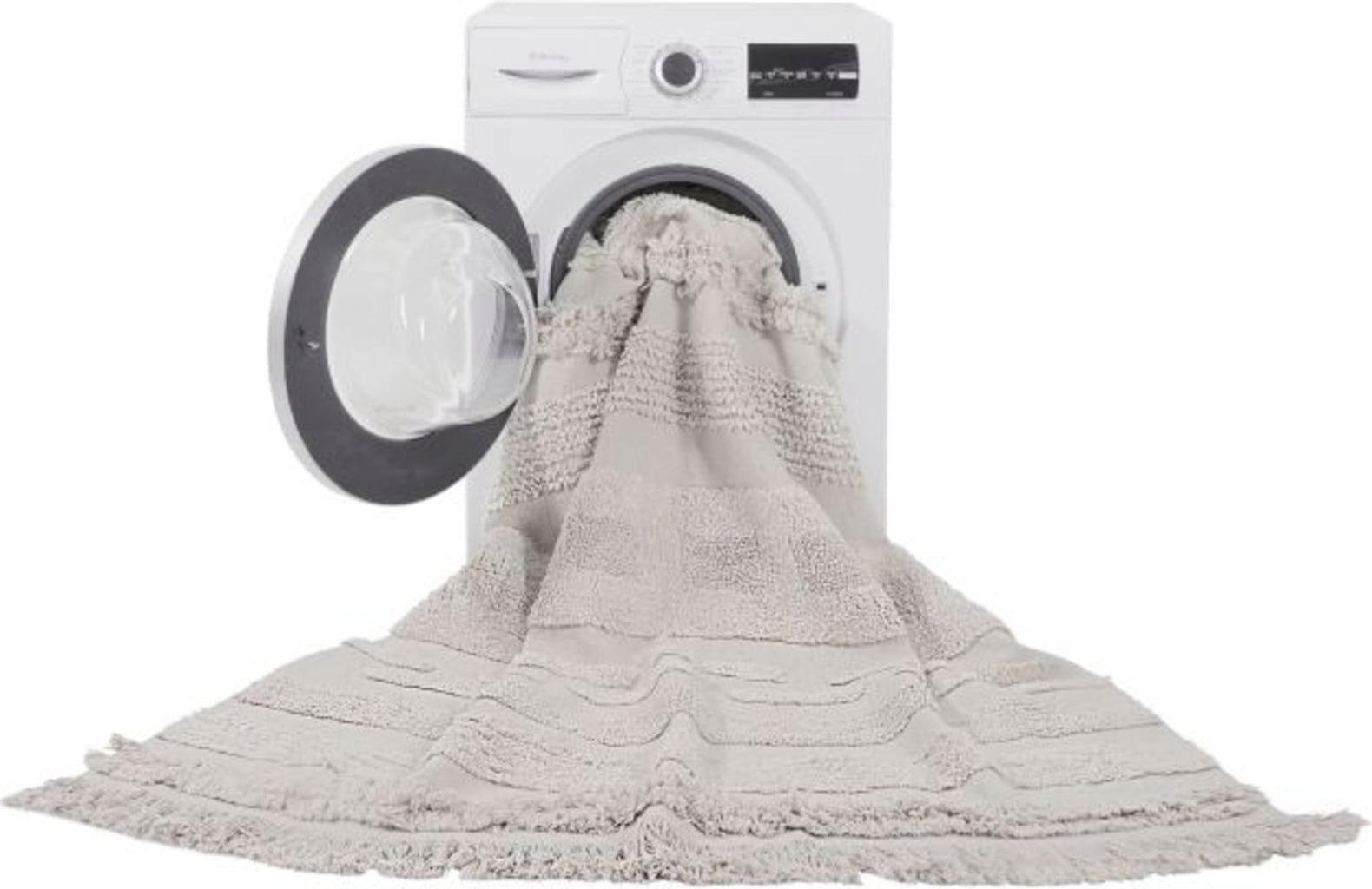 Lorena Canals Baumwoll-Teppich Air L - Natural