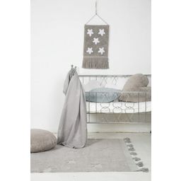 Lorena Canals Tapis en Coton Hippy Stars - Stars Grey