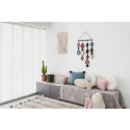 Lorena Canals Tapis en Coton Hippy Stars - Stars Grey