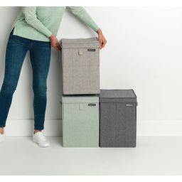 Brabantia Stapelbare Wäschebox - Grau